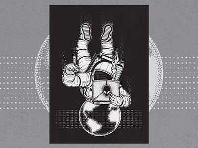 Spaceboy alien alienware astronaut blackandwhite coding digitalillustration dotwork drawing illustration illustration art illustrator poster poster art psychedelic space spaceman