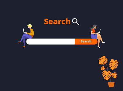 Search 022 branding dailuui design search search bar search engine search results searching typography ui vector web webdesign website website concept