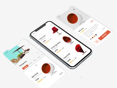 Furniture ecommerce app android button buy buyer chairs design ecommerce ios iphone iphonex mobile online product shop shopping store ui user experience userinterface ux