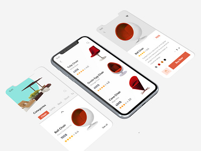 Furniture ecommerce app android button buy buyer chairs design ecommerce ios iphone iphonex mobile online product shop shopping store ui user experience userinterface ux