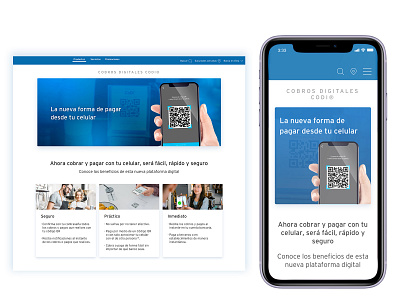 Codi bank codi digitalbanking mobile responsive design responsive website ux