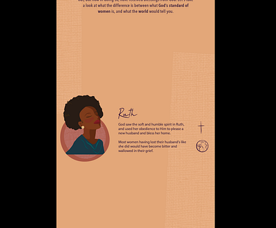 Ruth, wife, daughter and obedient abstract ai bible art blacklivesmatter blm change culture different girlpower illustration jesus love people peoplematter vector illustration vectors woman women women empowerment yass queen