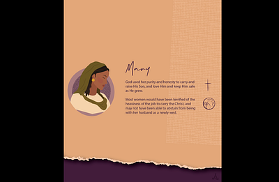 Mary, virgin, mother, and chosen ai blm catholic christmas island jesus love mex middleeastern mixed people saint saints tan vector vector illustration virgin woman women women empowerment