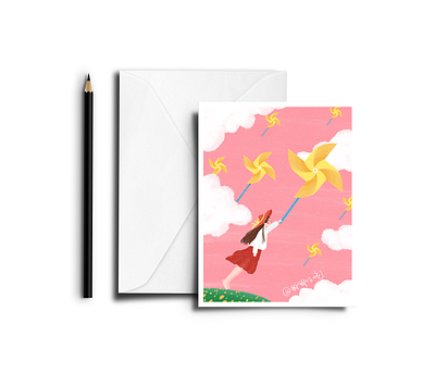 Windmill Girl illustration