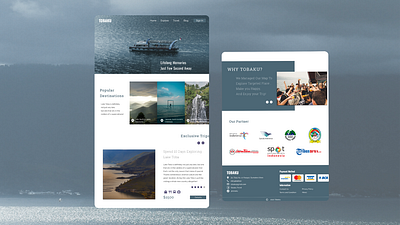 TOBAKU TOUR AND TRAVEL firstshot travel webdesign