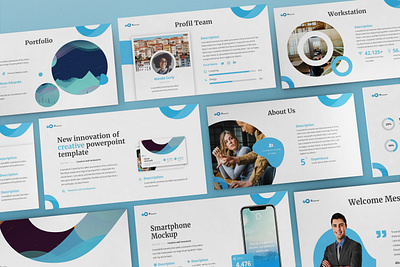 Resonant - Abstract Powerpoint Template abstract asymetrtical business presentation clean consultant energy finance fluid geometrical infinity lookbook loop pitchdeck powerpoint template technology