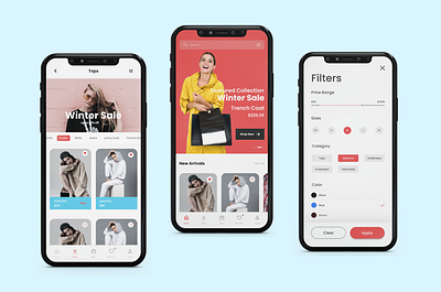 E-Commerce Women Clothing Store adobe app appdesign branding clothing clothing design design ecommerce figma illustraion sketch ui uidesign ux uxdesign uxdesigner uxui visual visualdesign women