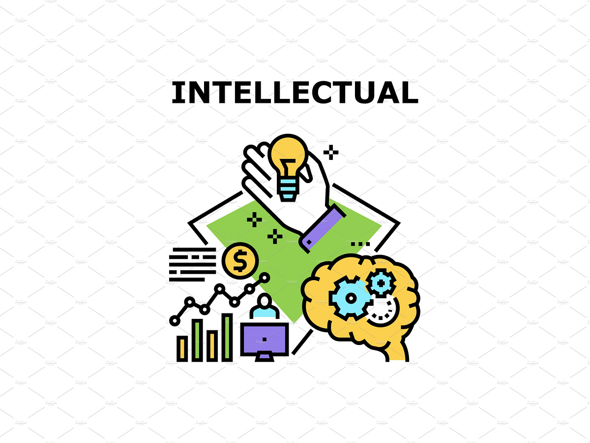 Intellectual Vector Concept Color by Pikepicture on Dribbble Intellectual Vector Concept Color by Pikepicture on Dribbble