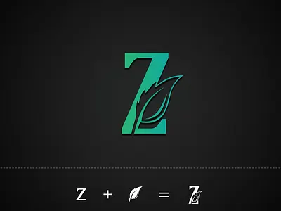 Z + Leaf Logo Design brand identity branding branding design design illustration logo logo design logodaily logodesign logodesigner logodesigners logodesignersclub logodesigns logos logotype modern vector