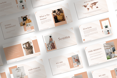 Souma - Presentation Template advertising boys branding design girl hypebeast illustration instagram instagram post instagram stories instagram template logo social media social media design social media pack social media templates socialmedia template ui youth