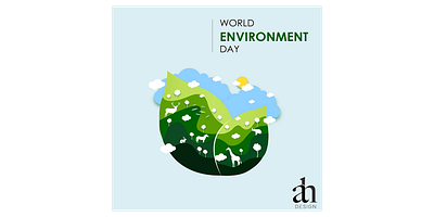 World Environment Day ads branding campaign design facebook illustration illustrative ads socialmedia typography