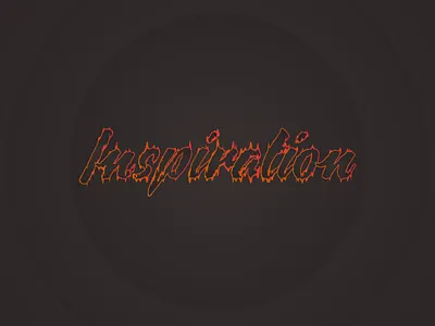 Inspiration black branding creative dark fire graphic design illustration logo orange red typography yellow