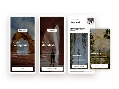 Travel app concept design figma figma design minimal minimalism minimalistic travel travel app user experience user interface ux ui