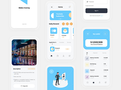 💰Make money | UI Design SoltaniMedia app application branding dashboard design icon set illustration minimal minimalist money app shopping sketch ui uiux ux vector web website