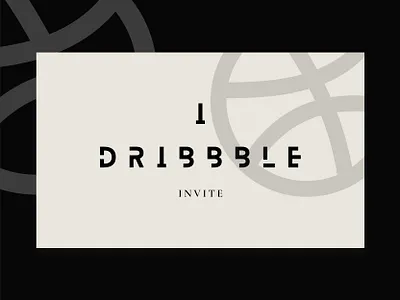 1--Dribbble-Invite-Giveaway 1 app design draft drafted dribbble dribbble invite give away giveaway icon illustration illustrator invitation invite logo minimal new player player typography vector