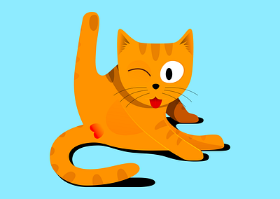 Caught in the ACT (CAT) animal animals artwork cat cats creative creative design creatives creature design design manila designmnl digital illustration illustration illustration design illustrator lick naughty vector vector illustration