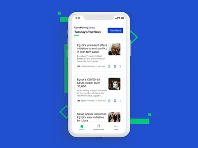 Newgrate Mobile App - Curated News Content app design blacklivesmatter bookmark clean design clean ui covid 19 covid19 mobile app mobile app design news news app newsfeed politics reading app reading list ui design uiux ux design uxdesign uxui