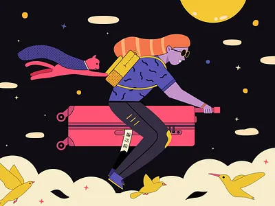 travel illustration travel