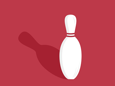 Ten Pins | Shadow Series bowling bowling illustration bowling pin graphic illustration shadow sketch tenpins vector vector illustration