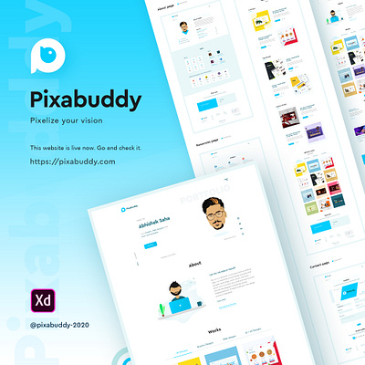 Pixabuddy website design behance design art designer designs digital marketing graphic design logo design minimal design ui design ui designer uiux user experience user interaction user interface design userinterface uxdesign webdesign webdesigner webdevelopment