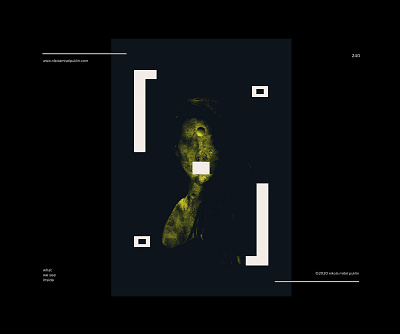 no. 240 in focus design digital minimal photoshop poster poster a day posterdesign postereveryday texture typography