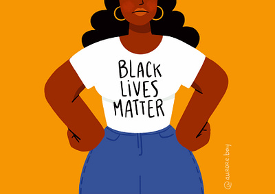 BLM ✊🏾 black lives matter blm character character design design drawing girl illustration ipad palette procreate woman