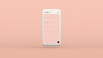 Calender calendar calendar ui dailyui design illustration iphone mockup pink ui ux