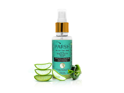 PARSH Face Toner | Product Photography action aloevera amazon care ecommerce face lifestyle online photography photoshop product skin toner