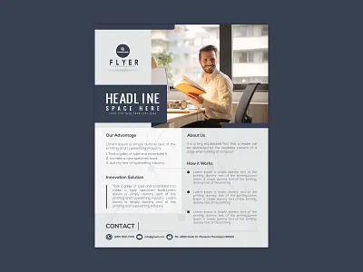 Professional clean business flyer Design branding business flyer clean clean flyer clean flyer design corporate corporate branding corporate flyer flyer flyer artwork flyer design flyer template flyers latest design new design professional flyer