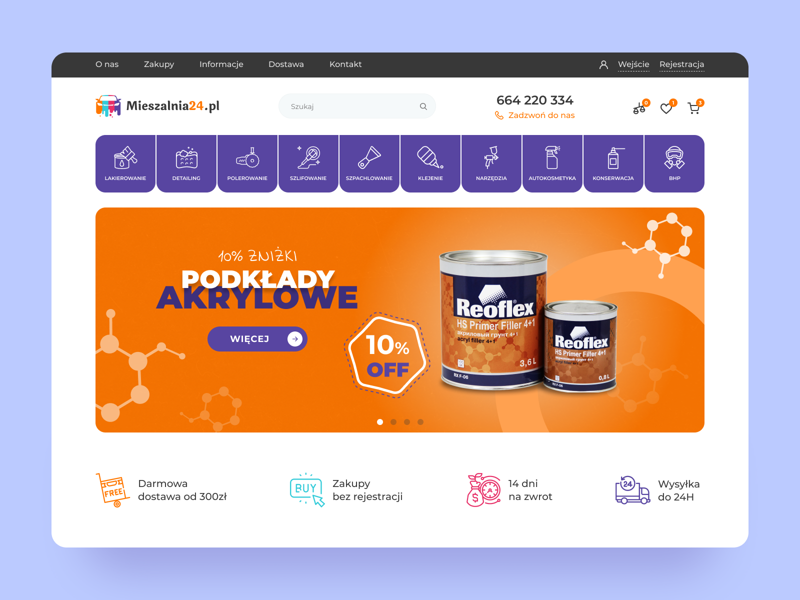 Example of Ecommerce Website Design