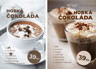 Apollo - hot chocolate advertising advertise advertising hot chocolate illustration