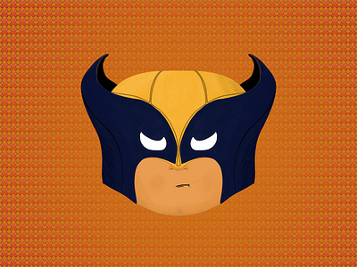 Wolverine artwork cartoon draw drawing drawn hero illustrator logan lovely marvel mascot ps texture texturebrush whiteeyes xman xxx