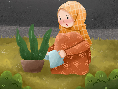 Children book illustration children book illustration childrens book childrens book illustration childrens illustration hijab illustration