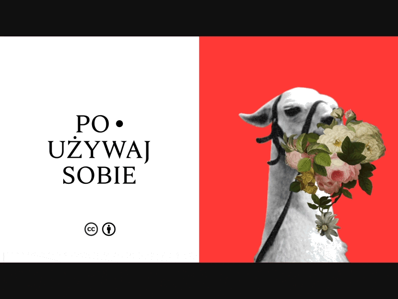 Treat yourself / Poużywaj sobie, part III 🦙 2d aftereffects animation creative common design gif illustration public domain