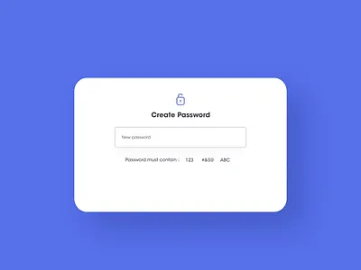 Create password Micro-Interaction design ui ux