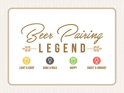 Brewery menu #2 beer branding illustration simple typography vector