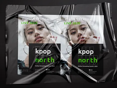 Kpop north 2020 Poster branding branding design concert kpop poster ui ux