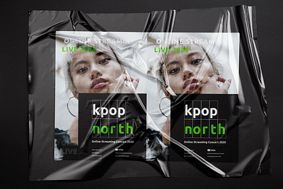 Kpop north 2020 Poster branding branding design concert kpop poster ui ux