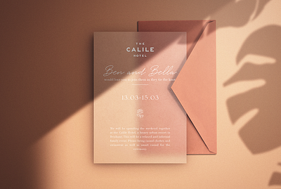 Minimal Fatpaper Invitation Design design illustration invitation invitation card invitation design typography