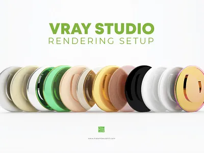 Vray Studio Rendering Setup 3d 3d model 3d modeling 3dsmax envato render rendering setup studio vray