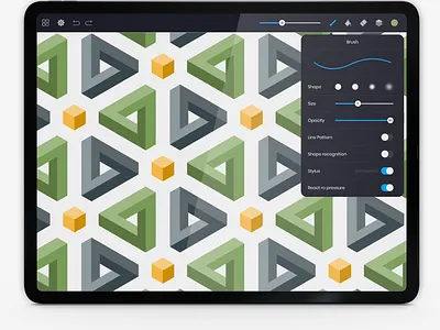 Redesign Amaziograph amaziograph drawing drawing app interface ui ui design uidesign