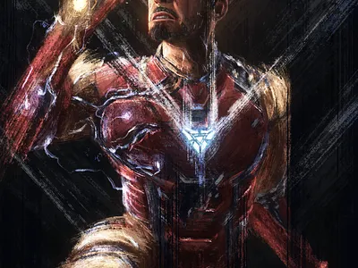 He is Iron Man. avengers endgame infinity stones marvel robert downey jr