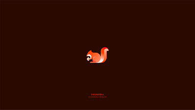 Squarell alphabet animal logo animal series brand identity design branding consulting firm creative design design gradient icon mark logo illustration logo logofolio logotype squirrel squirrels