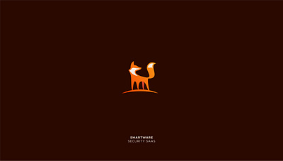 Smartware animal animal logo bird logo branding creative design design fox logo gradient icon mark logo illustration logo logotype saas security smart logo vector