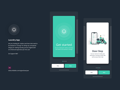 Laundry App | Splash app apparel concept creative design dribbble icon illustration interface logo minimal mobile product redesign simple sketch splash typography ui ux