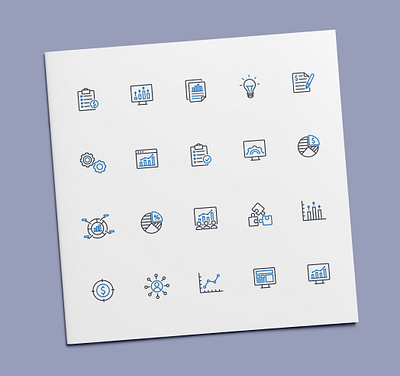 Business Report Icons analysis analytics business finance financial icon icon design icon set icons report statistic statistics