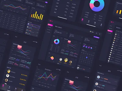 Dashboard3 app chart clean dark mode dashboad simple ui uidesign web webdesign