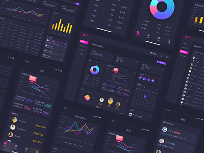 Dashboard3 app chart clean dark mode dashboad simple ui uidesign web webdesign