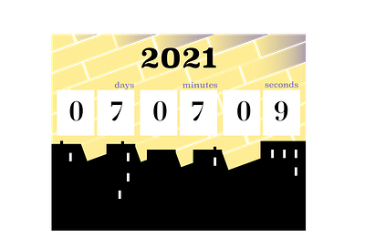 Countdown Timer 2021 countdown timer illustrator