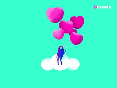 besides besides design illustration love